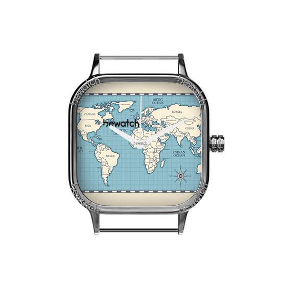 Relogio Mapa Global Viajar besteel