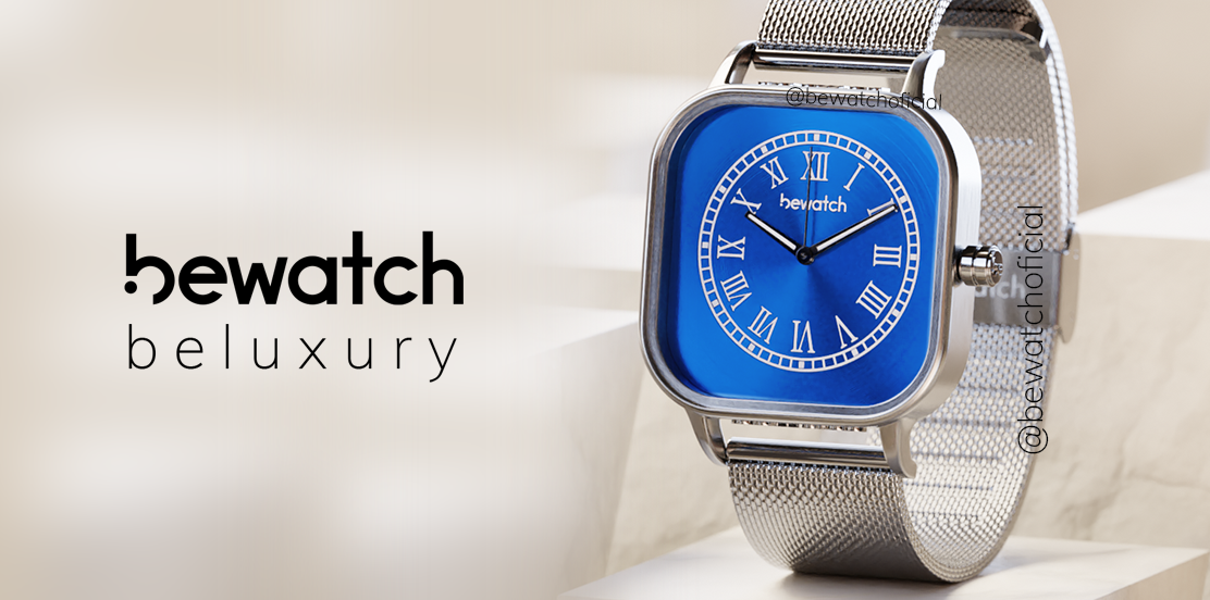 Relógios Be luxury Silver - Troca Pulseira Bewatch