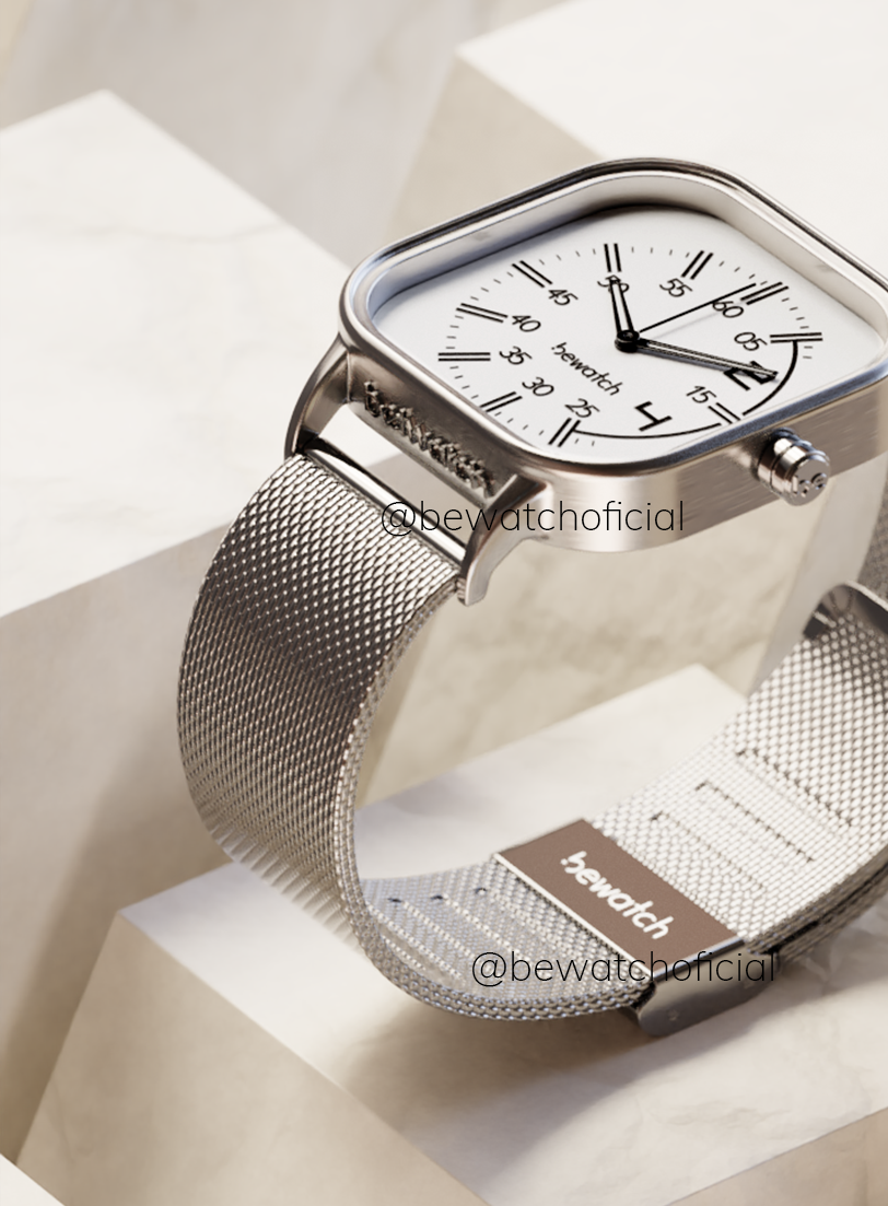 Relógios Be luxury Silver - Troca Pulseira Bewatch