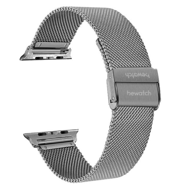 Pulseira de Relogio Metal Prata 22mm